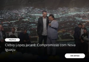 Clébio Lopes Jacaré: Compromisso com Nova Iguaçu