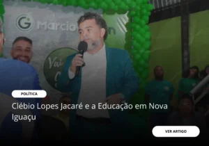 Clébio Lopes Jacaré e a Educação em Nova Iguaçu