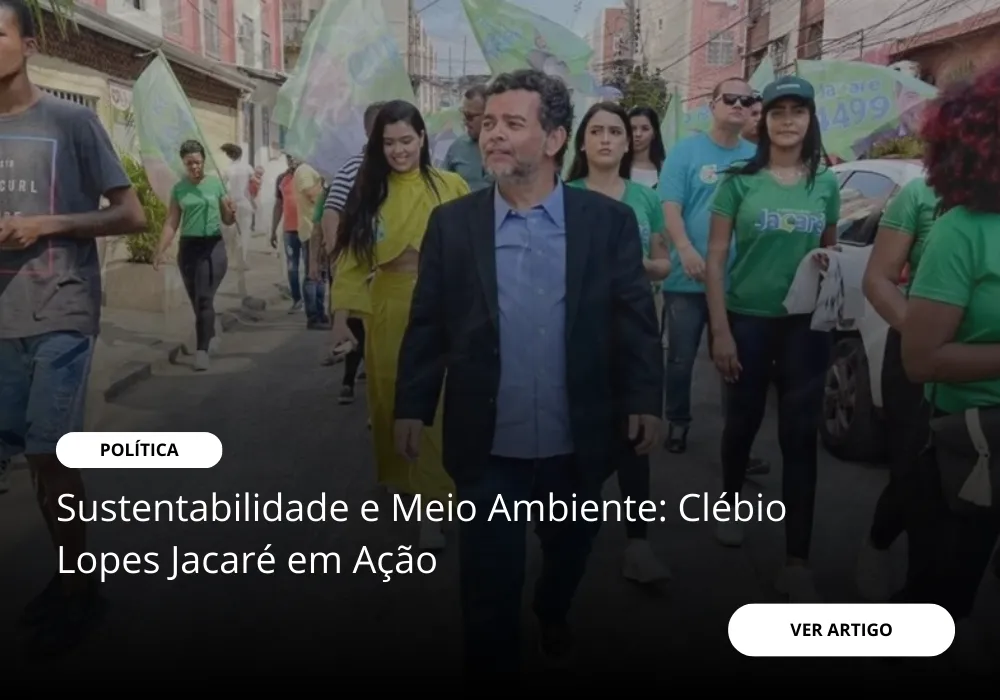 Sustentabilidade e Meio Ambiente: Clébio Lopes Jacaré em Ação