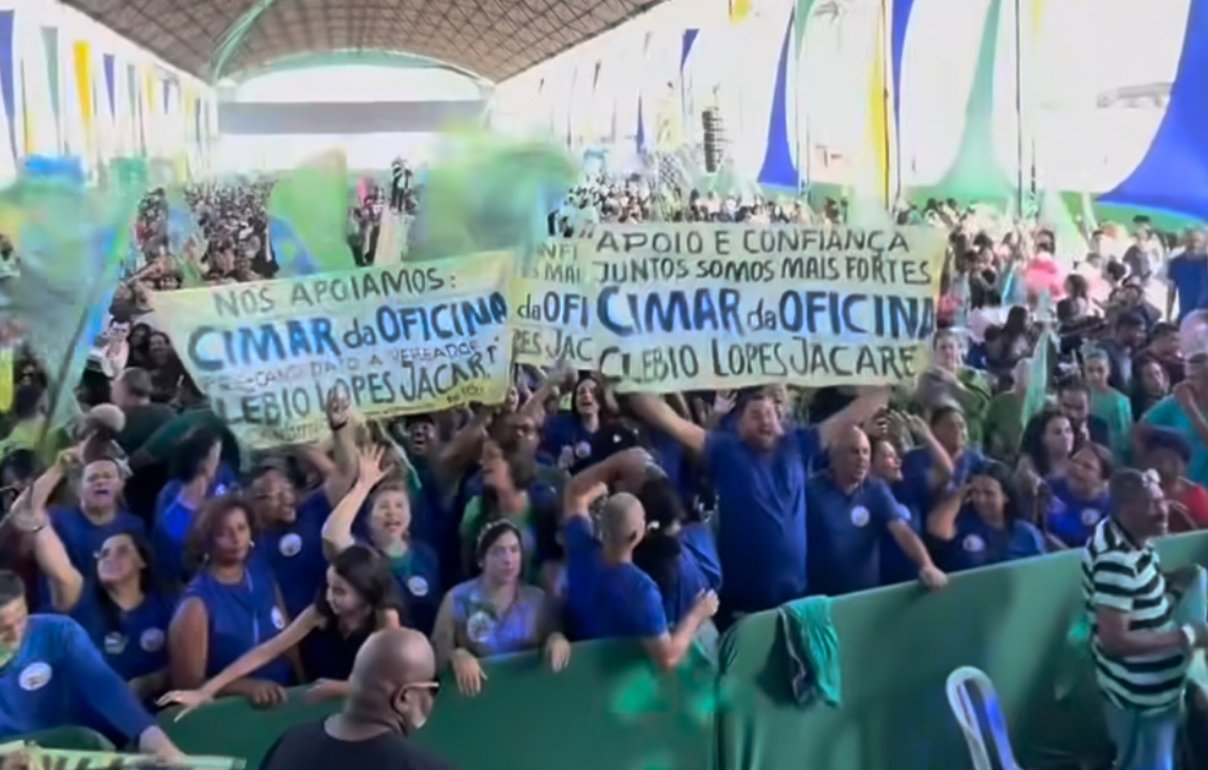 Clébio Jacaré Realiza a Maior Convenção do Estado e Mostra Sua Força Política